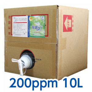 次亜塩素酸水　除菌ダ200ppm