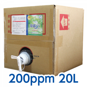 次亜塩素酸水　除菌ダ200ppm